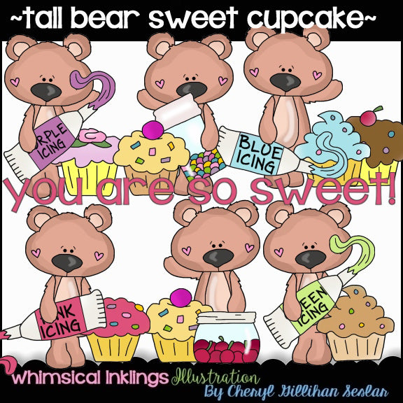 Tall Bears...Sweet Cupcakes