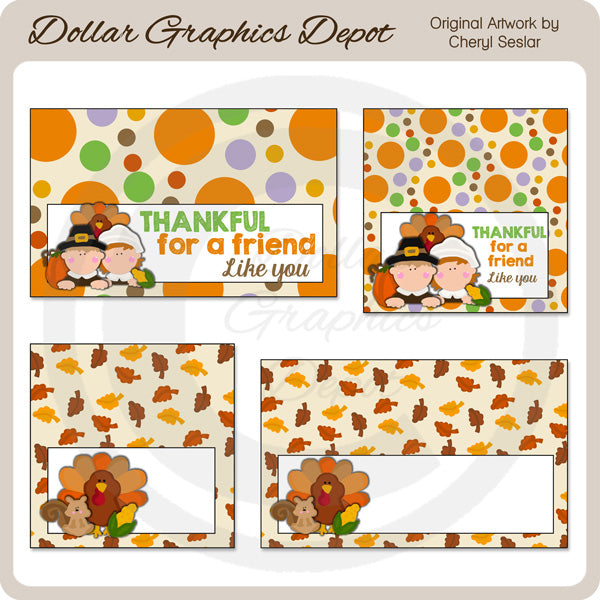 Thankful Bag Toppers