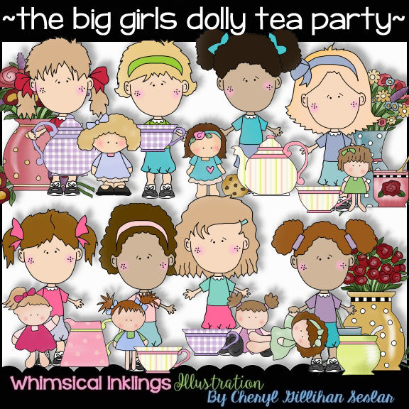 The Big Girls Dolly Tea Party