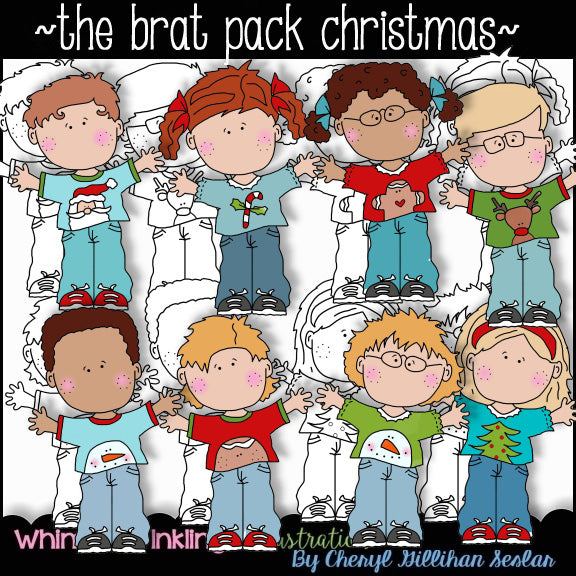 The Brat Pack...Christmas