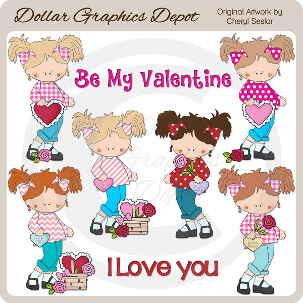 Valentine Teens - Clip Art - *DCS Exclusive*