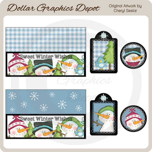 Warm Winter Wishes - Coffee Pod Packets