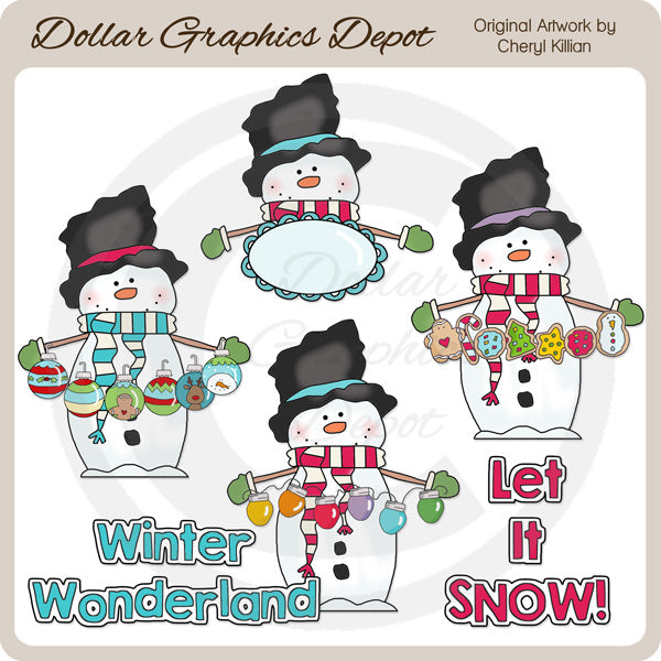 Wally invernale - ClipArt