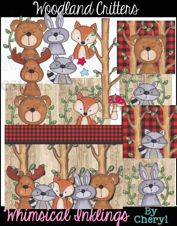 Woodland Critters...Graphic Collection