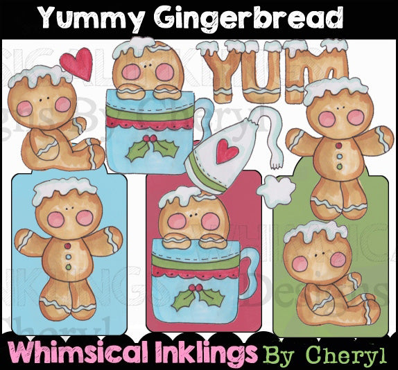 Yummy Gingerbread - Clip Art